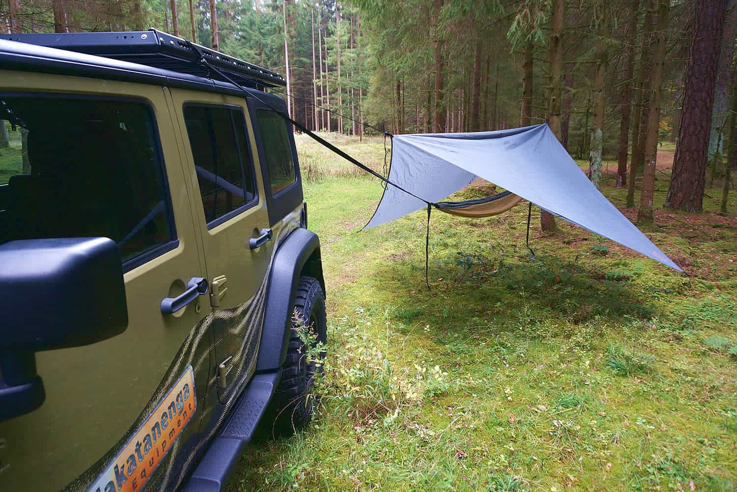 Tarp und Hängematte für Camping, Outdoor