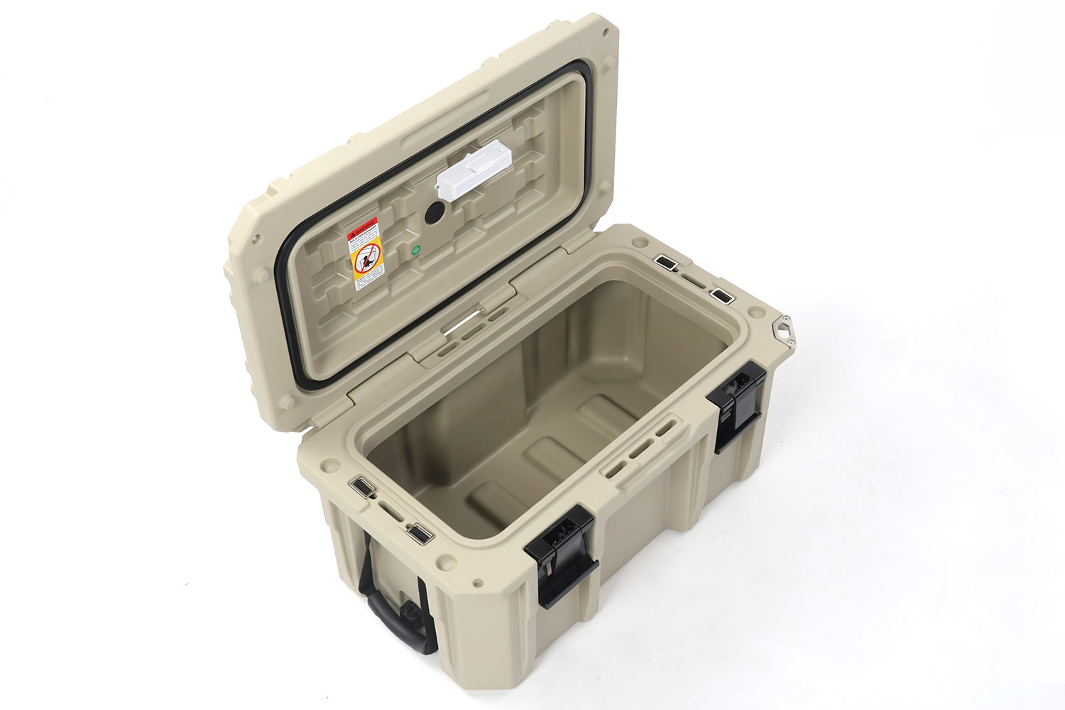 Transportbox, wasserdicht, beige, 50Liter