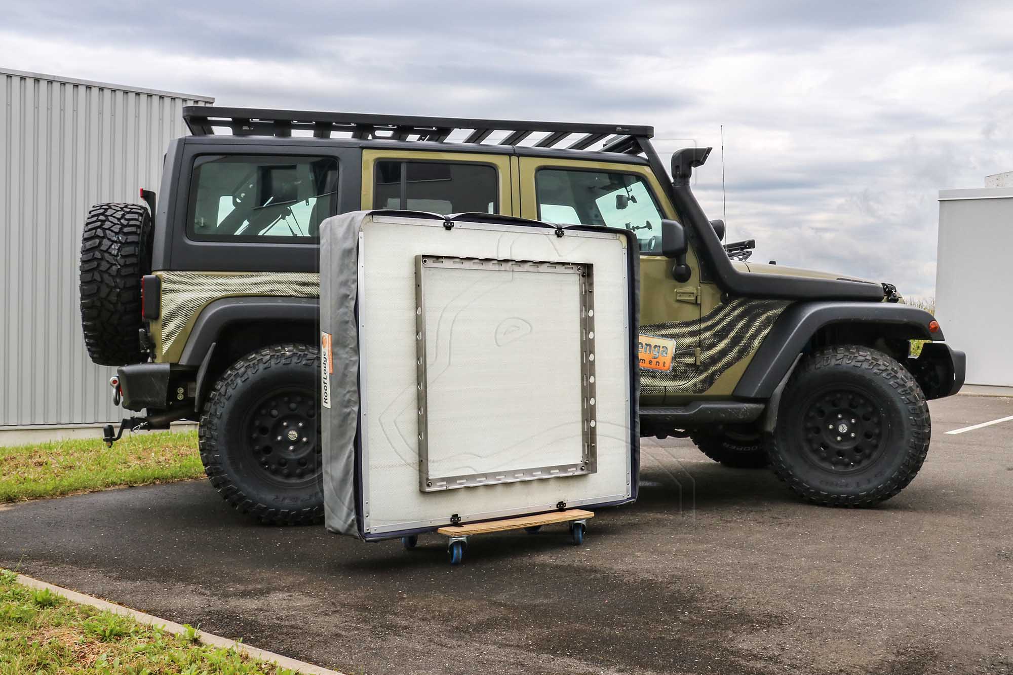 CargoBear Schnellmontagerahmen für Dachzelte