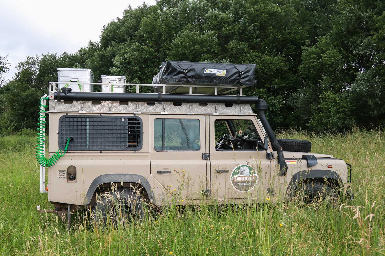 Campingdusche, Showertube, für Cargo Bear oder andere Dachträger