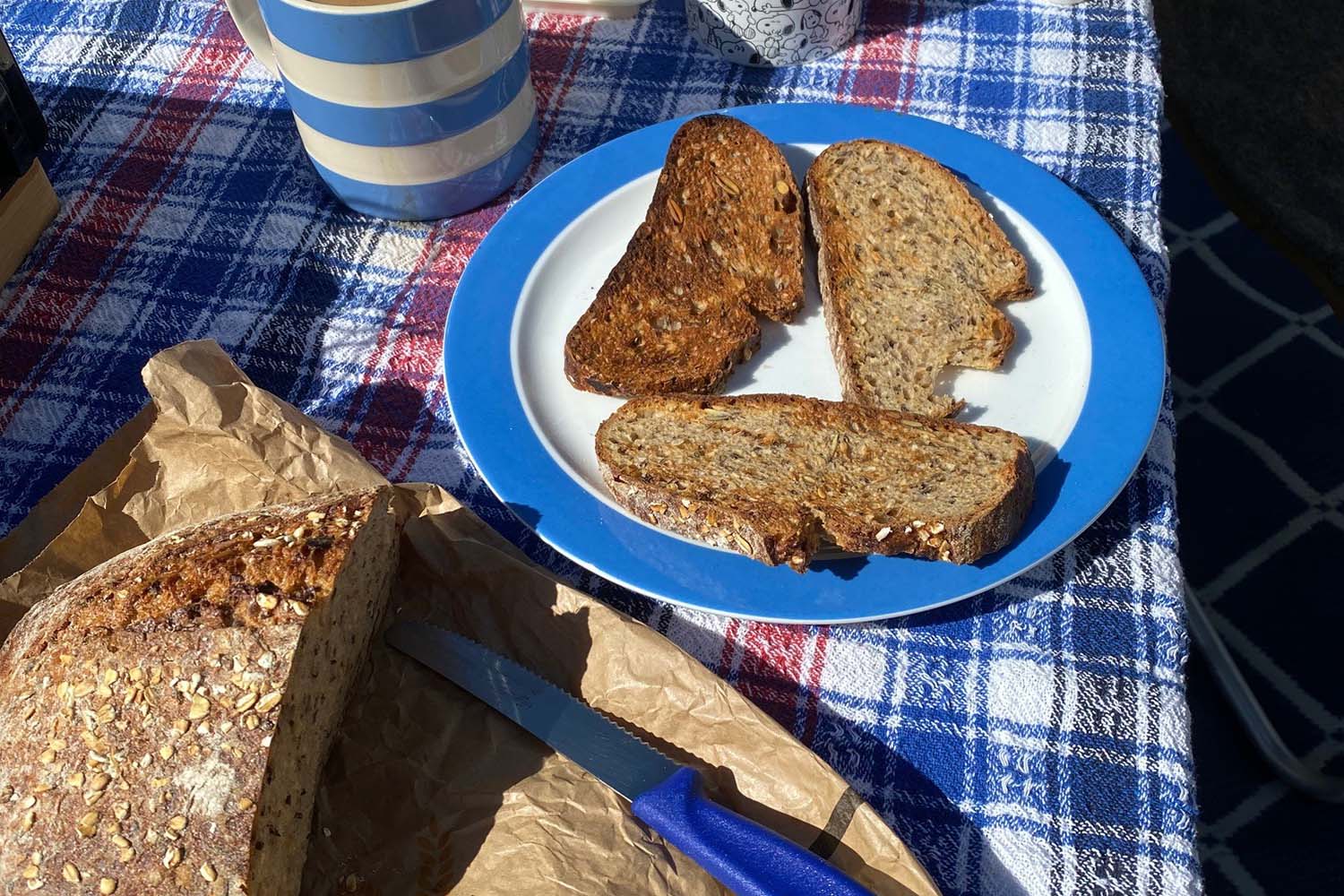 Outdoor Camping Toaster, zusammenklappbar, aus Edelstahl