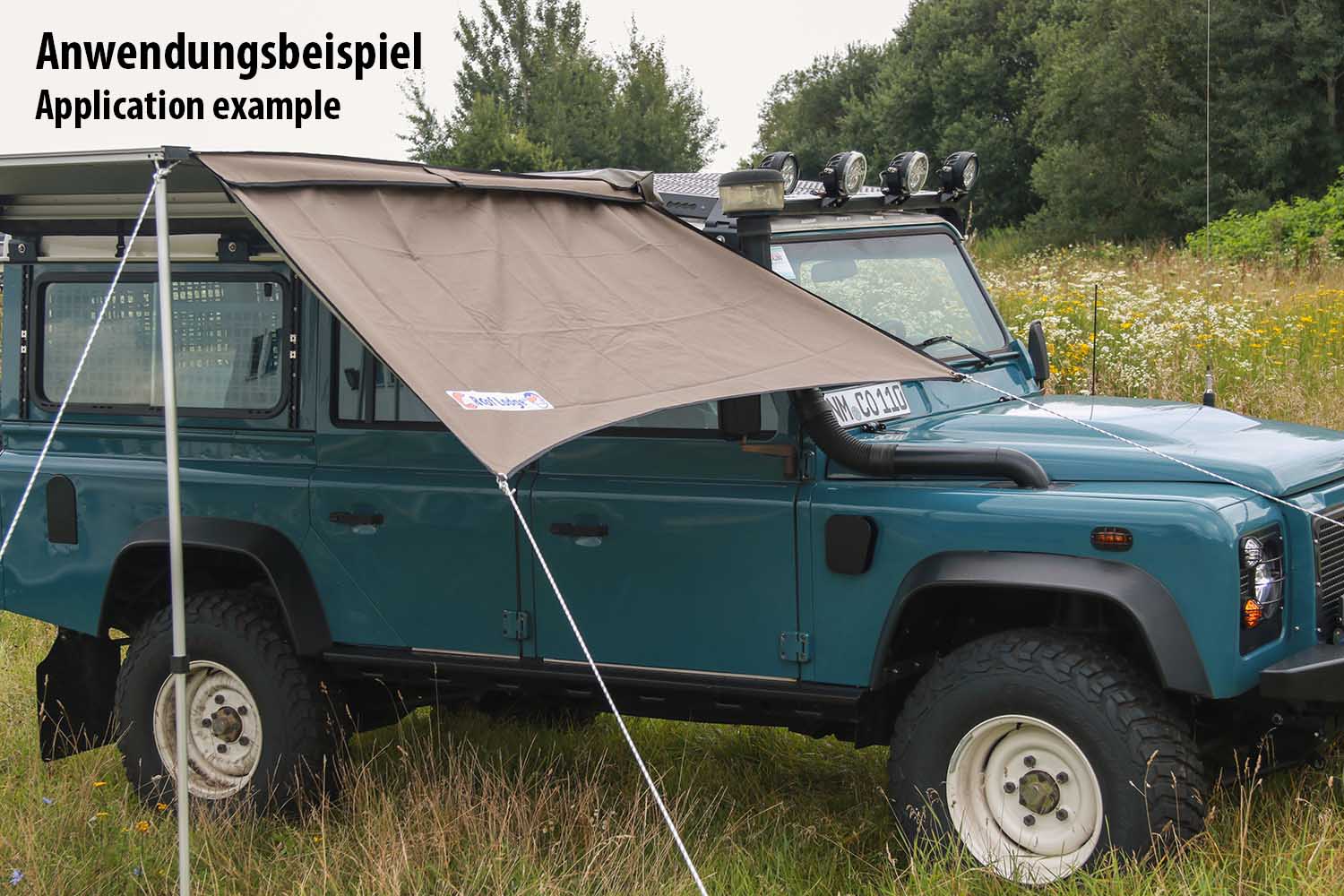 Kompakt Erweiterung mit Bogenform für Nakatanenga Evolution2 Awning