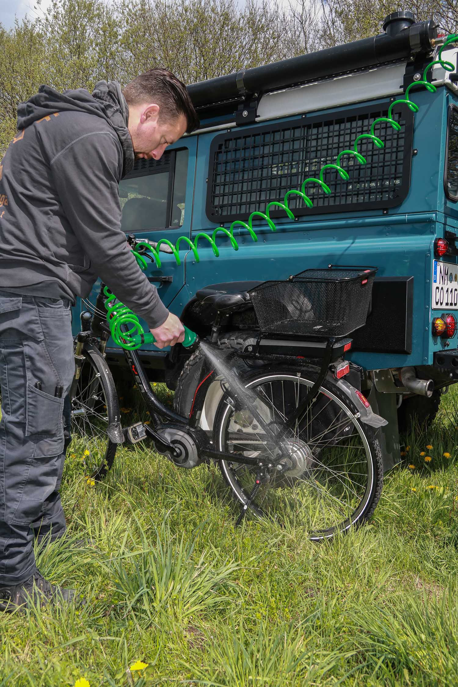 Campingdusche, Showertube, für Cargo Bear oder andere Dachträger